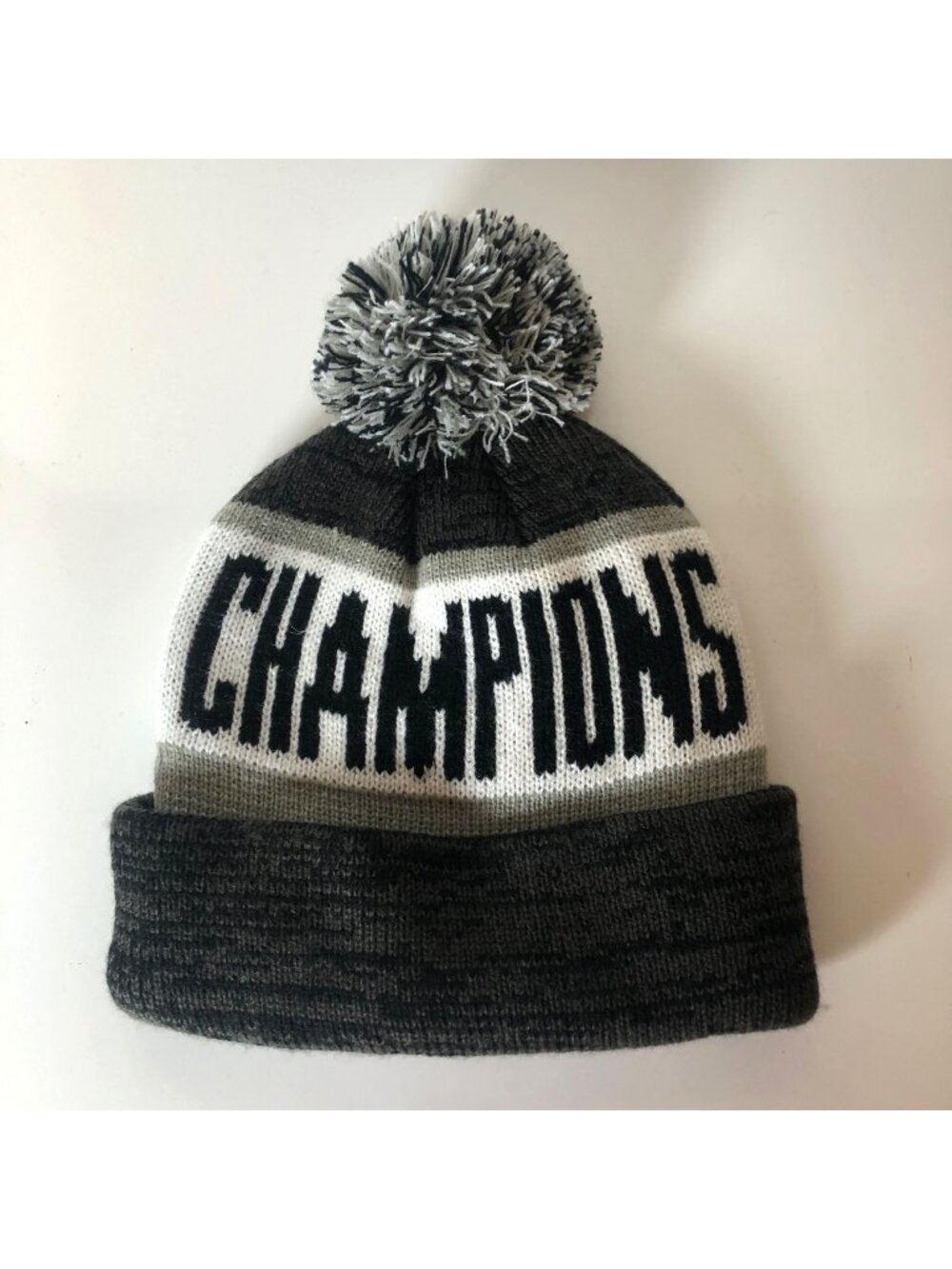New England Patriots NFL Super Bowl LIII 2018 Champions Knit Beanie Hat